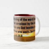 Gott wird handeln zweifarbige tasse (VorderseiteRechts)