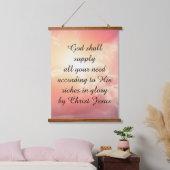 Gott wird Ihnen alle benötigten Wandteppiche liefe (Schlafzimmer)