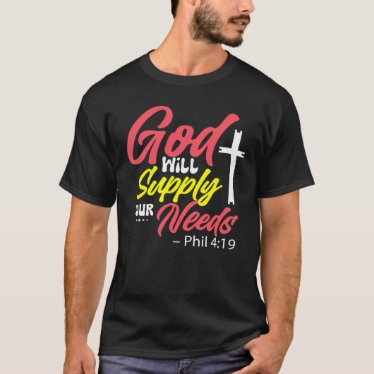 Gott wird Ihr T-Shirt liefern (Vorderseite)