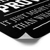 Gott wird immer Poster geben (Ecke)