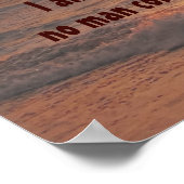 Gott wird mit der Schrift einen Weg machen Poster (Ecke)