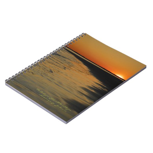 Gott wird mit dir sein ~ Lebensreisen Notizblock (Linke Seite)