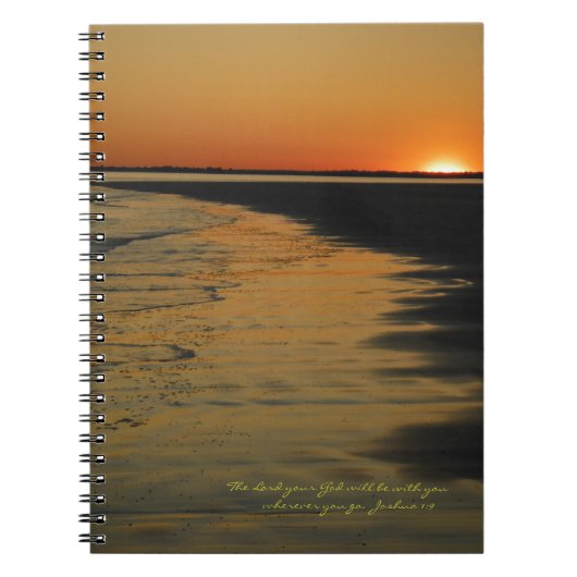 Gott wird mit dir sein ~ Lebensreisen Notizblock (Vorderseite)