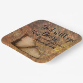 Gott wird Türen öffnen" Party-Teller Pappteller (Gewinkelt)