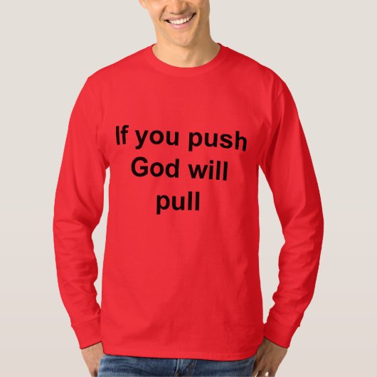 Gott wird ziehen T-Shirt (Vorderseite)