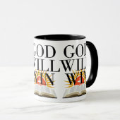 Gott wird zwei Tonen Tasse gewinnen (VorderseiteRechts)