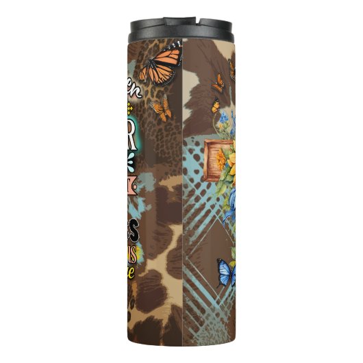 Gott: "Wunder Maker", "Wunderarbeiter", "Licht" Thermosbecher (Rückseite)