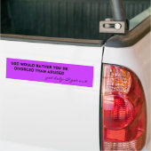 Gott würden eher Sie als missbraucht, g… Autoaufkleber (Auf Lkw)