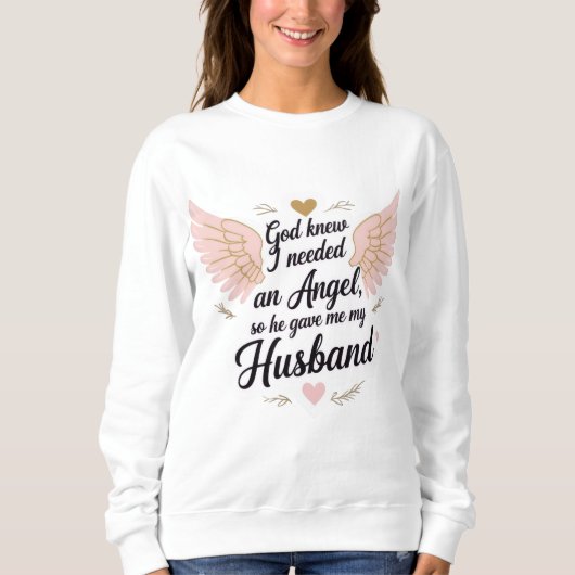 Gott wusste..... sweatshirt (Vorderseite)