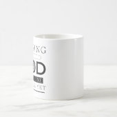 Gott zu beladen ist nicht mit mir fertig, noch lus kaffeetasse (Mittel)