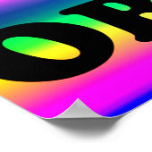 Gott zu Liebe ist, Gott zu gehorchen. Poster (Ecke)