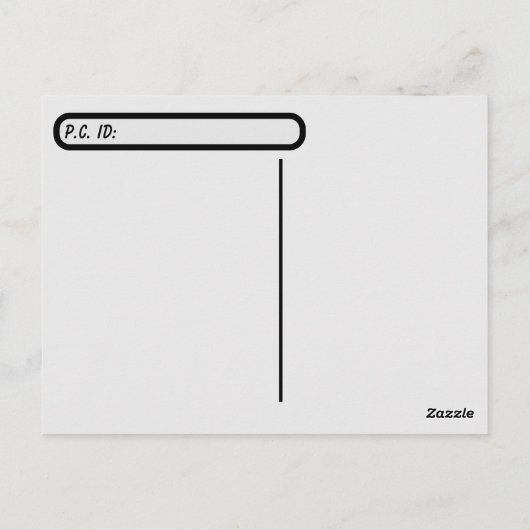 Gott zu verschieben gibt jedem Vogel sein Nahrungs Postkarte (Rückseite)