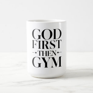 Gott zuerst, alles andere findet seinen Platz Kaffeetasse