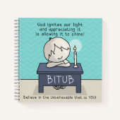 Gott zündet unser Licht Notizblock (Vorderseite)