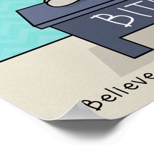 Gott zündet unser Licht Poster (Ecke)