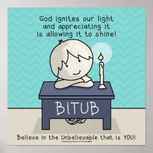 Gott zündet unser Licht Poster