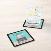 Gott zündet unser Licht Rechteckiger Pappuntersetzer (Vor Ort)