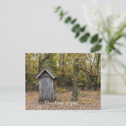 Gotta Go Postkarte (Stehend Vorderseite)