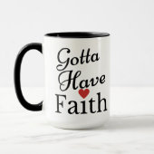 Gotta haben den Glauben Tasse (Links)