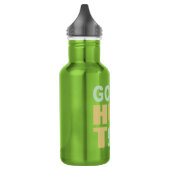 GOTTA HUSTLE / HU$T€ EDELSTAHLFLASCHE (Links)