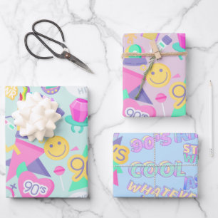 Gotta Liebe Die 90er Jahre Geschenkpapier Set