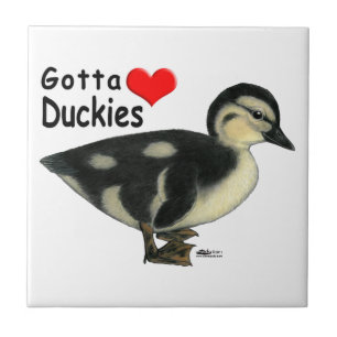 Gotta Liebe Duckies Fliese