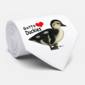 Gotta Liebe Duckies Krawatte (Gerollt)