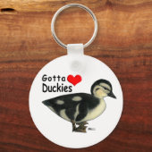 Gotta Liebe Duckies Schlüsselanhänger (Vorderseite)