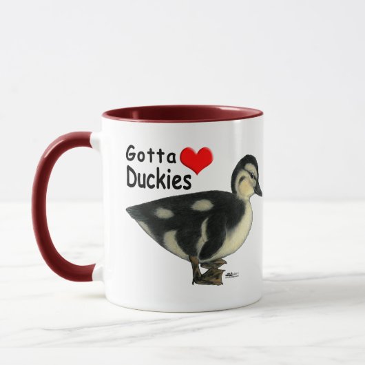 Gotta Liebe Duckies Tasse (Links)