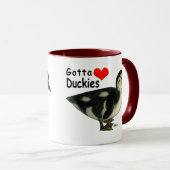 Gotta Liebe Duckies Tasse (VorderseiteRechts)