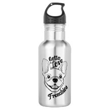Gotta Liebe Frenchies Stainless Water Bottle S