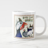 Gotta Liebe Guinea! Jumbo-Tasse (Rechts)