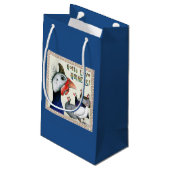Gotta Liebe Guinea! Kleine Geschenktüte (Rückseite Schrägansicht)