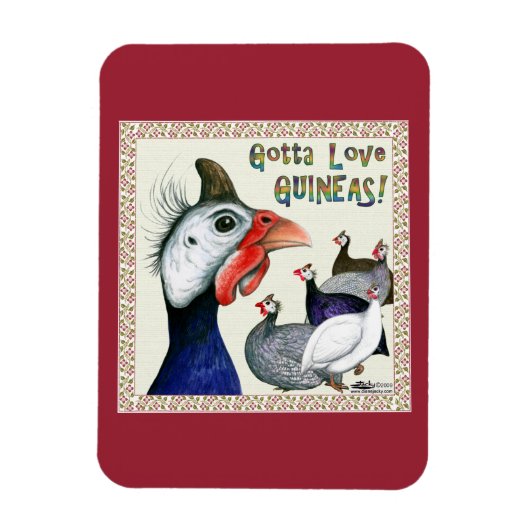Gotta Liebe Guinea! Magnet (Vertikal)