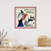 Gotta Liebe Guinea! Poster (Küche)
