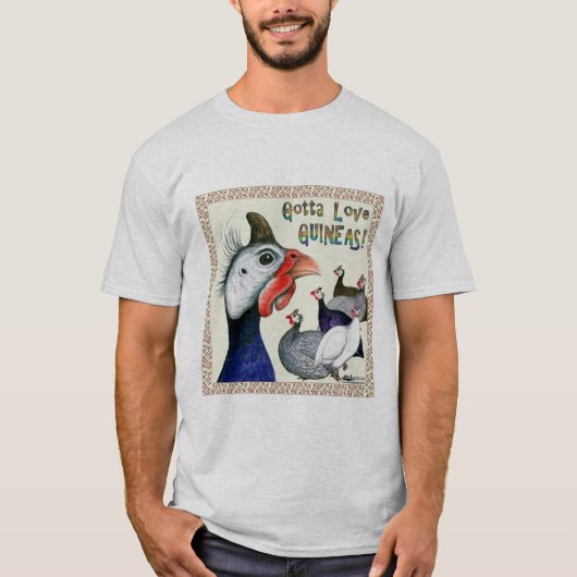 Gotta Liebe Guinea! T-Shirt (Vorderseite)