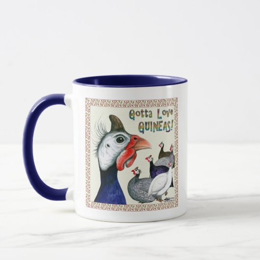 Gotta Liebe Guinea! Tasse (Links)