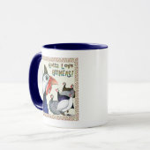 Gotta Liebe Guinea! Tasse (Vorderseite Links)