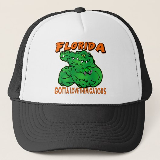 Gotta Liebe Them Gators #USAPatriotGraphics © Truckerkappe (Vorderseite)