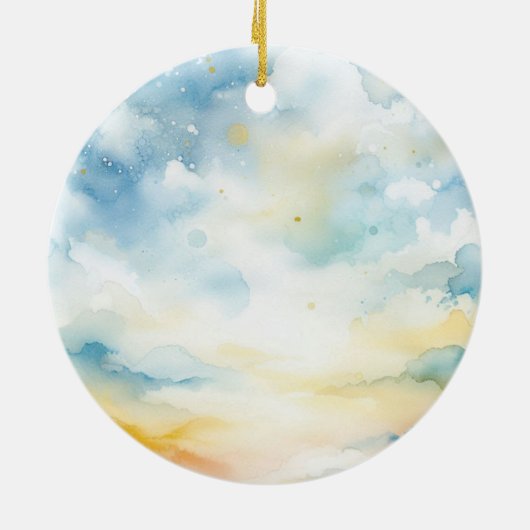 Gotta Run Running Figures Keramik Ornament (Hinten)