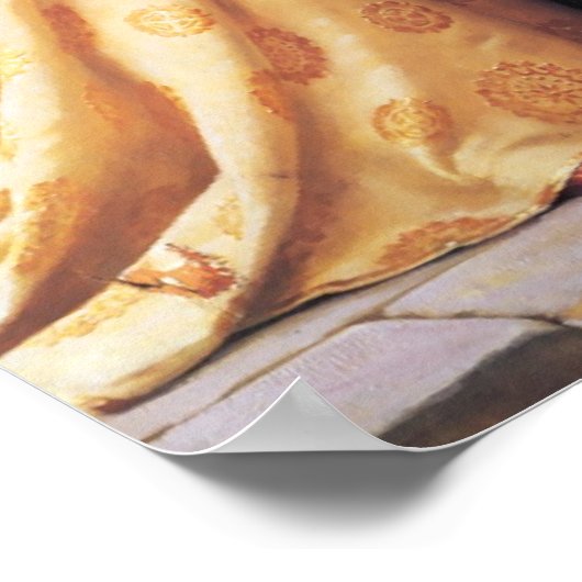 Gottegeschwindigkeit Poster (Ecke)