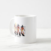 Götter der Abtei-Straße Kaffeetasse (Vorderseite Links)