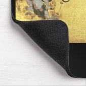 Götter des Winds und des Donners, C. 1600's Japan Mousepad (Ecke)