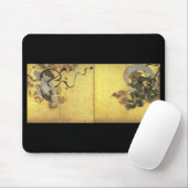 Götter des Winds und des Donners, C. 1600's Japan Mousepad (Mit Mouse)
