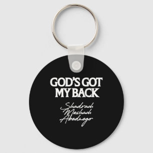 Götter Got meinen Rücken Shadrach Meshach Abednego Schlüsselanhänger