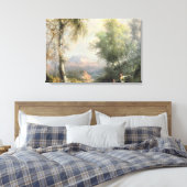 Götter in der bergigen spanischen Landschaft Leinwanddruck (Insitu (Schlafzimmer))