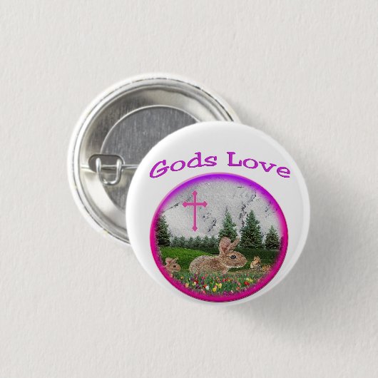 Götter Liebe Button (Vorne & Hinten)