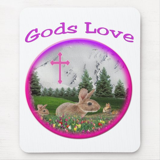 Götter Liebe Mousepad (Vorne)