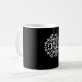 Götter Liebe versage nie Kaffeetasse (Vorderseite Links)
