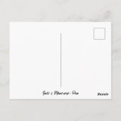 Götter & Monster - Pan Postkarte (Rückseite)